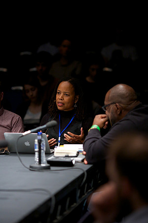 'Fugitivity and Waywardness' discussion with Saidiya Hartman and Fred Moten at Arika's Episode 6: Make A Way Out Of No Way at Tramway, Glasgow on Saturday 27th September 2014