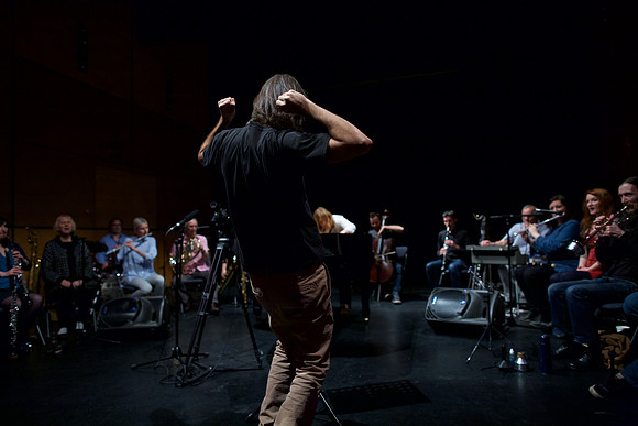 Maya Dunietz & Ilan Volkov with Glasgow Improvisers Orchestra at Glasgow Improvisers Orchestra Festival VII