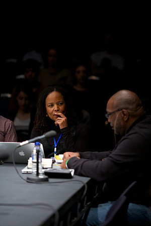 'Fugitivity and Waywardness' discussion with Saidiya Hartman and Fred Moten at Arika's Episode 6: Make A Way Out Of No Way at Tramway, Glasgow on Saturday 27th September 2014