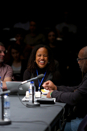 'Fugitivity and Waywardness' discussion with Saidiya Hartman and Fred Moten at Arika's Episode 6: Make A Way Out Of No Way at Tramway, Glasgow on Saturday 27th September 2014