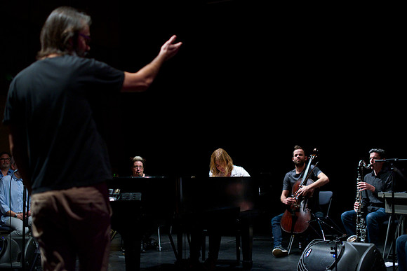 Maya Dunietz & Ilan Volkov with Glasgow Improvisers Orchestra at Glasgow Improvisers Orchestra Festival VII