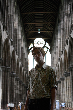 Alex Neilson in Glasgow Cathedral