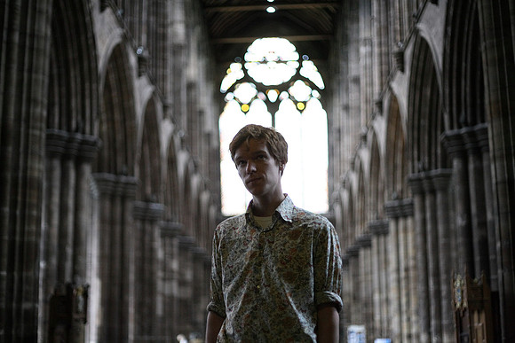 Alex Neilson in Glasgow Cathedral
