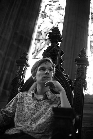Alex Neilson in Glasgow Cathedral