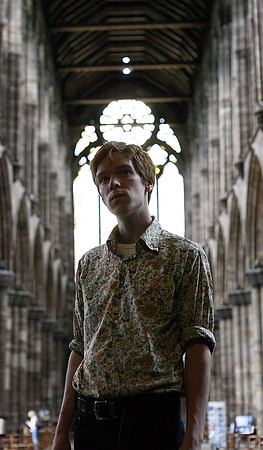 Alex Neilson in Glasgow Cathedral