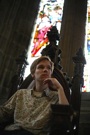 Alex Neilson in Glasgow Cathedral