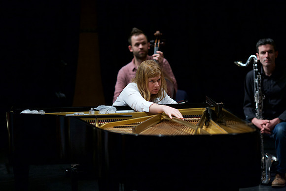 Maya Dunietz & Ilan Volkov with Glasgow Improvisers Orchestra at Glasgow Improvisers Orchestra Festival VII